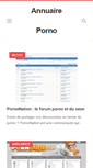 Mobile Screenshot of annuaire-porno.com