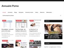 Tablet Screenshot of annuaire-porno.com